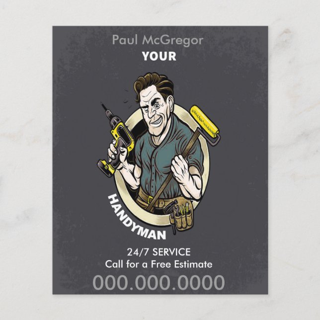 Handyman Flyer (Framsidan)