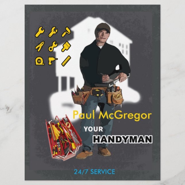 Handyman Flyer (Framsidan)