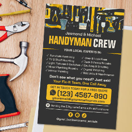 Handyman Flyer - reparation och underhåll av hemme