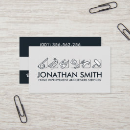 Handyman för hemförbättring och reparation visitkort
