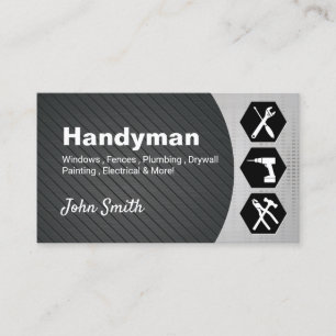 Handyman för hemreparation av Professionell Visitkort