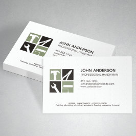 Handymän för modern Professionell Visitkort