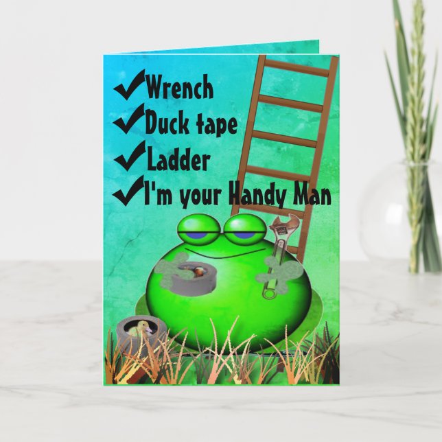Handyman Helgkort (Framsida)