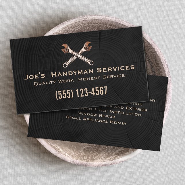 Handyman - hemförbättring visitkort (Skapare uppladdad)