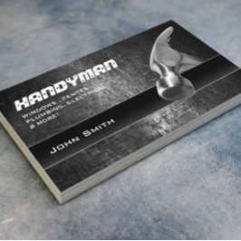 Handyman Hemreparationshämmare Professionell Hamme Visitkort