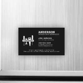 Handyman Hemreparera magnetiskt Affärskort