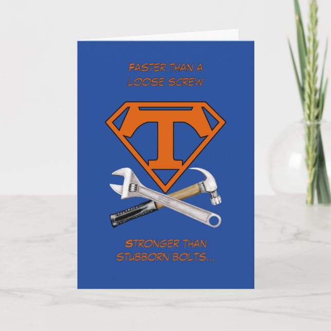 Handyman Hjälte  Kort (Framsida)