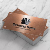 Handyman House Repair Maintenance Copper Worker