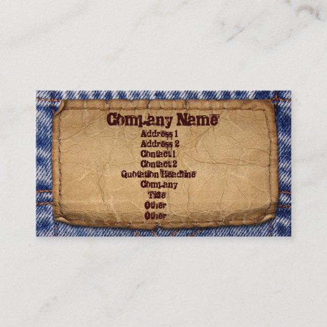 Handyman konstruktion, Maintenace arbetare Visitkort (Framsida)