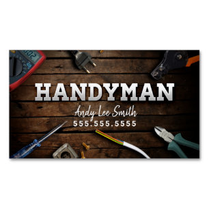 Handyman Magnetiska Visitkort
