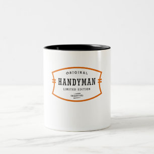 Handyman mästerstycke Edition - fixolog Två-Tonad Mugg