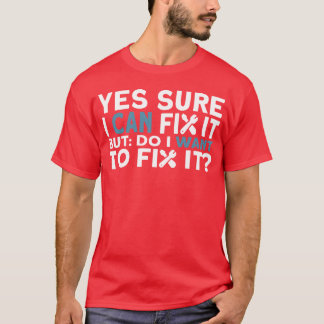 Handyman Mekaniker Roligt 70-tals citat vän T Shirt