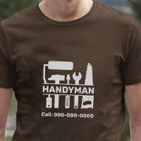 Handyman - Monogram för maskinvara Verktyg