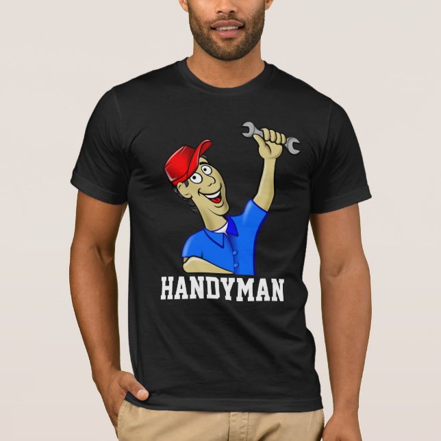 HANDYMAN PAPPA T-Shirts (Framsida)