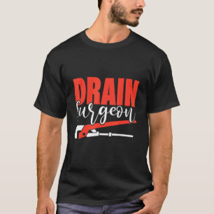 Handyman Pipe Fitte för Rita Surgeon Plumber Plumb T Shirt