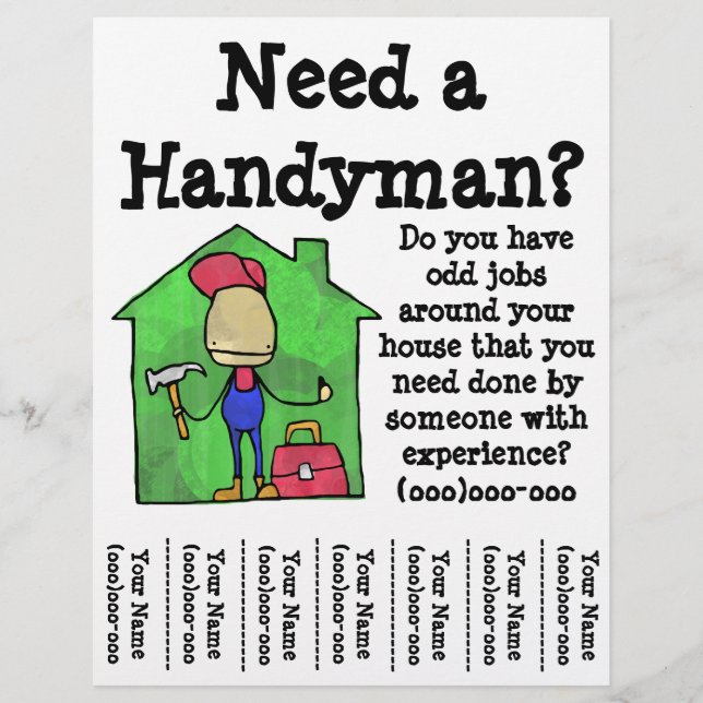 Handyman Reklamblad (Framsidan)