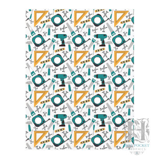 Handyman Scrapbook Papper i Blått