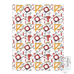 Handyman Scrapbook Papper i Rött