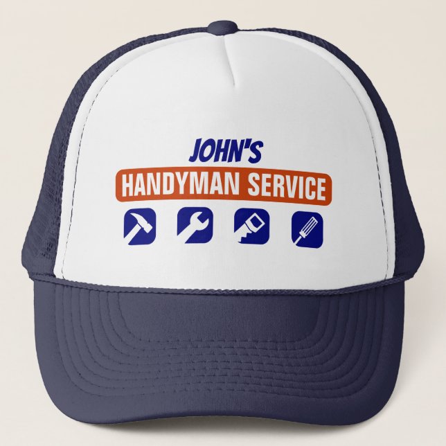 Handyman Service Truckerkeps (Framsida)