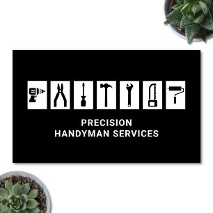 Handyman Services Home Reparation Verktyg Modern B Visitkort