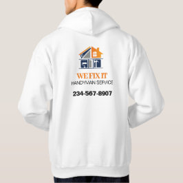 Handyman Services Överdragströja Hoodie