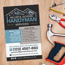 Handyman Services - reparation och underhåll av he Flygblad