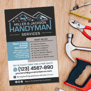Handyman Services - reparation och underhåll av he Flygblad