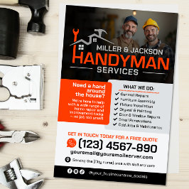 Handyman Services - reparation och underhåll av he Flygblad