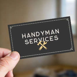 Handyman Services Visitkort
