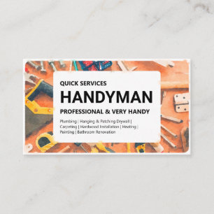 Handyman Services Visitkort