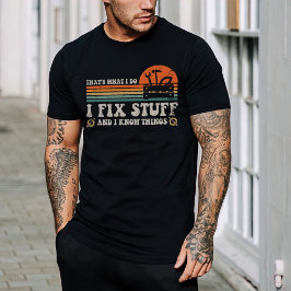 Handyman Shirt, Hammer T-Shirt, jag fixar Saker T Shirt