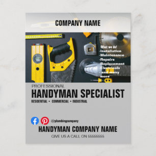HANDYMAN SPECIALIST-flygare Flygblad