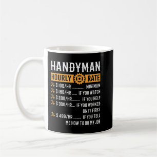 Handyman - timtaxering för praktiska Handymän Kaffemugg