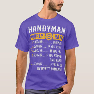 Handyman - timtaxering för praktiska Handymän T Shirt