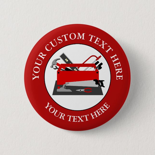 Handyman Verktyg Box Knapp (Framsida)