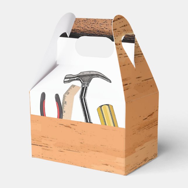 Handyman Verktyg Box Presentaskar (Framsidan Sidan)