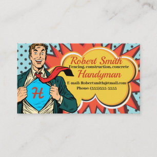 Handyman Visitkort