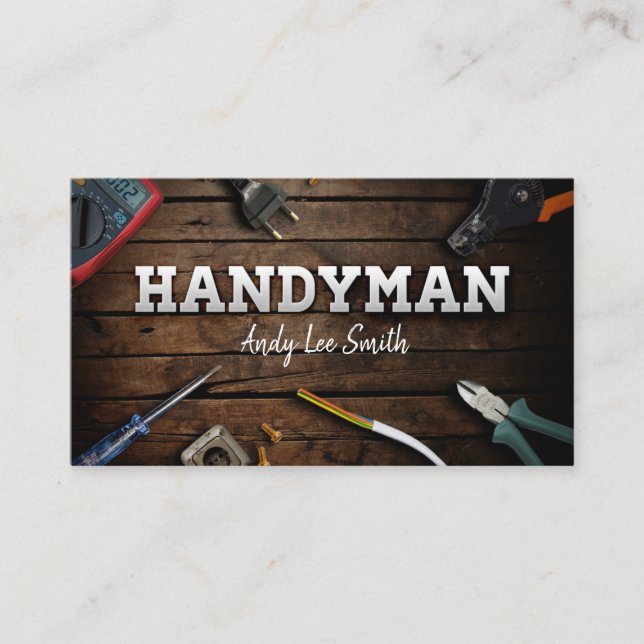 Handyman Visitkort (Framsida)