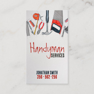 Handyman Visitkort