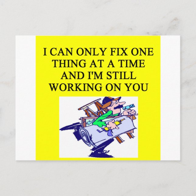 HANDYMAN VYKORT (Framsida)