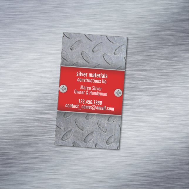 Handymannen Konstruktioner Magnetiska Visitkort (In Situ)