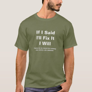Handymannens löfte T-Shirt