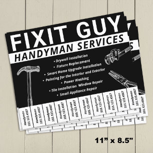 Handymannens matarmatur av Mobilt nummer Reklamblad