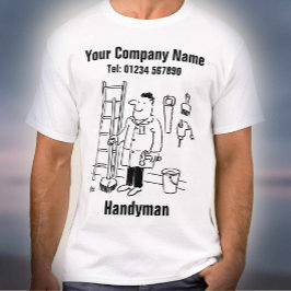 Handymannens Tecknad T Shirt