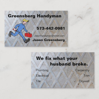 Handymanvisitkort Visitkort