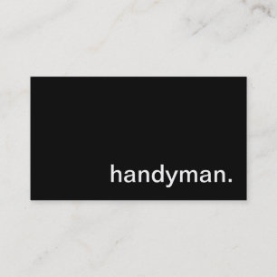 Handymanvisitkort Visitkort
