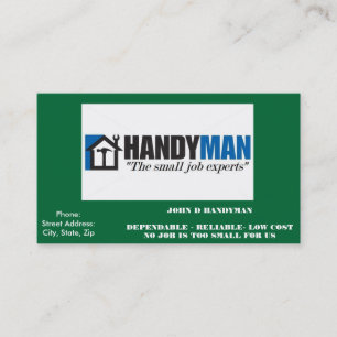 HANDYMANVISITKORT VISITKORT