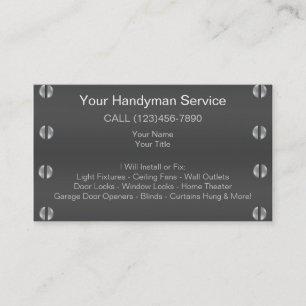 Handymanvisitkortar Visitkort