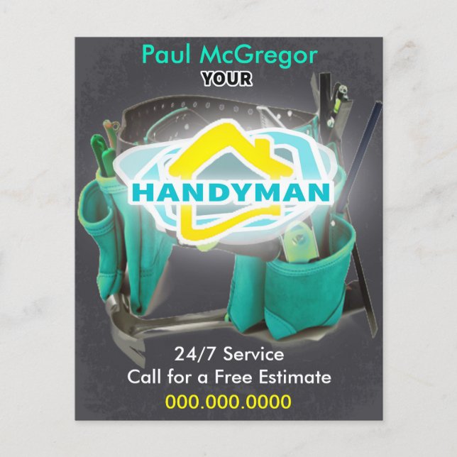 Handymen Flyer (Framsidan)