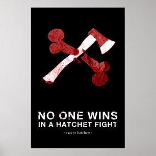 Handyxaslagsmålaffisch V.2 - 24 x 36 Poster